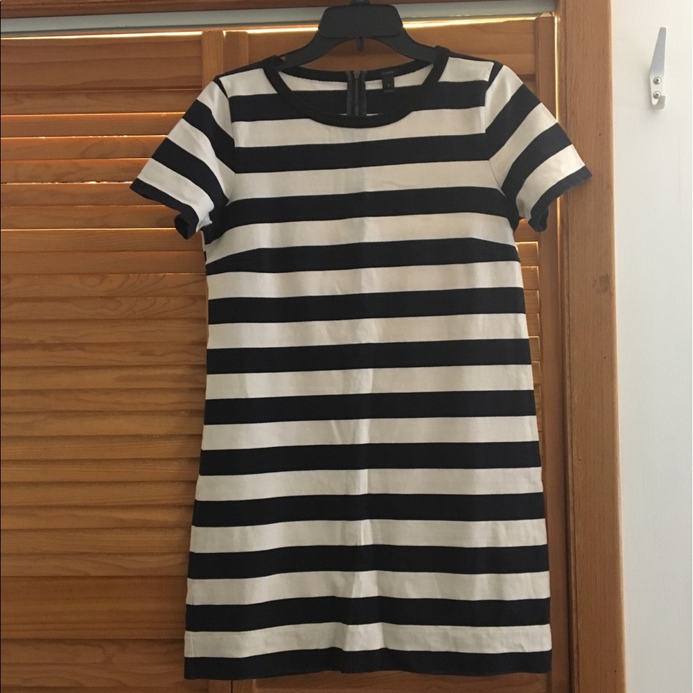 JCrew striped dress